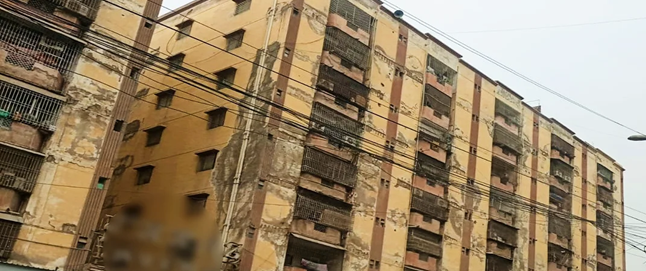 Urban density in Karachi