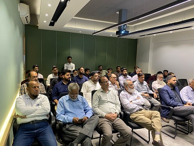 Q&A session with participants